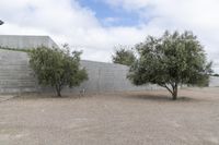 Rural Parking Lot with Gravel Surface 001