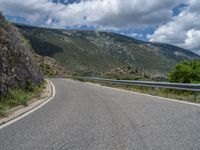 Rural Pyrenees Road in Spain