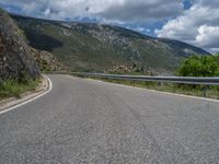 Rural Pyrenees Road in Spain