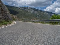 Rural Pyrenees Road in Spain