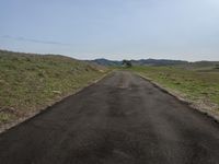 Rural Road California Dawn Landscape 002