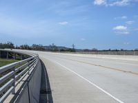 Rural Road in California, USA: Clear Sky