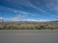 Rural Road in Colorado, USA: A Beautiful Landscape