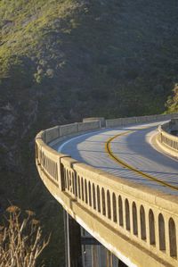 Rural Road: Concrete Bridge Spanning the Landscape