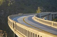 Rural Road: Concrete Bridge Spanning the Landscape