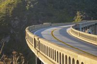 Rural Road: Concrete Bridge Spanning the Landscape