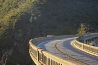 Rural Road: Concrete Bridge Spanning the Landscape