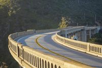 Rural Road: Concrete Bridge Spanning the Landscape