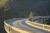 Rural Road: Concrete Bridge Spanning the Landscape