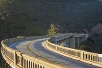 Rural Road: Concrete Bridge Spanning the Landscape