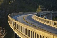 Rural Road: Concrete Bridge Spanning the Landscape