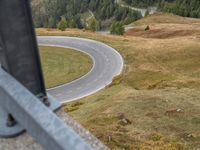 Rural Road in Europe: Nature Scenery