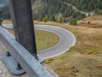 Rural Road in Europe: Nature Scenery