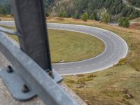 Rural Road in Europe: Nature Scenery