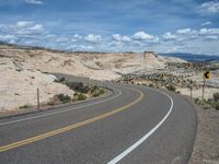 Rural Road in the Head of the Rocks, Utah