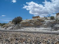 Rural Road in Head of the Rocks, Utah