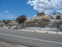 Rural Road in Head of the Rocks, Utah