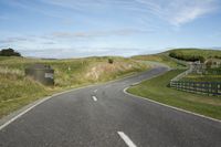 Rural Road Landscape: A Cloudy Day Escape