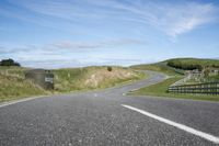 Rural Road Landscape: A Cloudy Day Escape