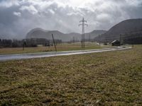 Rural Road Landscape in Germany