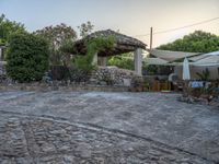 Rural Road in Majorca, Spain at Break of Day