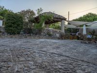 Rural Road in Majorca, Spain at Break of Day