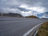 Rural Road in the Mountain Highland