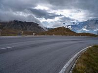 Rural Road in the Mountain Highland