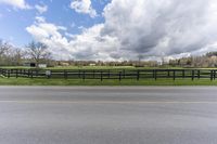 Rural Road in Ontario, Canada with Green Vegetation