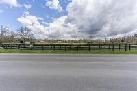 Rural Road in Ontario, Canada with Green Vegetation