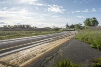 Rural Road in Ontario, Canada: A Scenic Landscape