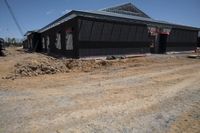 Rural Road Open Space Clear Sky 003