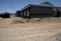 Rural Road Open Space Clear Sky 004