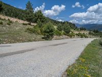 A Rural Road Through the Pyrenees in Spain: Captivating Landscape