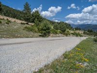 A Rural Road Through the Pyrenees in Spain: Captivating Landscape