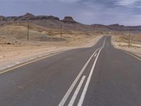 Rural Road in South Africa Desert Horizon 001