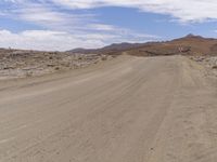 Rural Road in South Africa: Mountain View on the Horizon