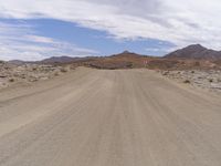 Rural Road in South Africa: Mountain View on the Horizon