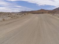 Rural Road in South Africa: Mountain View on the Horizon