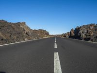 Rural Road in Tenerife, Spain