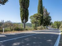 Rural Road in Tuscany, Italy: A Picturesque Landscape