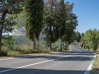 Rural Road in Tuscany, Italy: A Picturesque Landscape