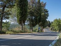 Rural Road in Tuscany, Italy: A Picturesque Landscape