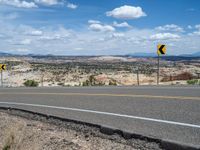 Rural Road in Utah Landscape: Head of the Rocks