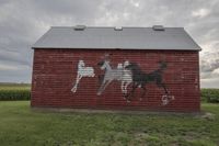 Rural Scene in Iowa: An Old Wooden House