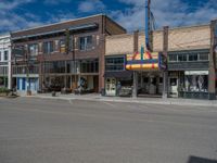 Classic Architecture Storefront in a Rural Town in Utah