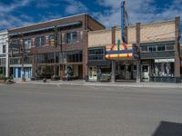 Classic Architecture Storefront in a Rural Town in Utah