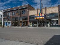 Classic Architecture Storefront in a Rural Town in Utah