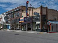 Charming Rural Town in Utah: Cloudy Day Shopping