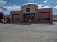 Charming Rural Town in Utah: A Road Lined with Architecture